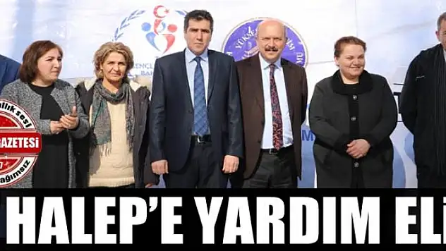 Van'dan Halep halkına yardım eli