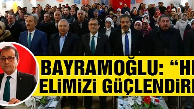 AK Partili Bayramoğlu: 'HDP elimizi güçlendirdi'