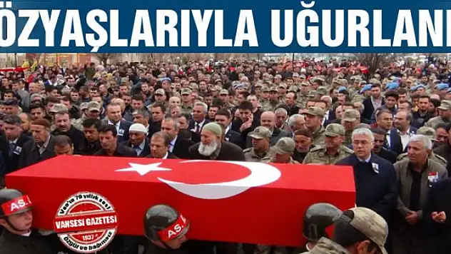 Ercişli şehit son yolculuğuna uğurlandı
