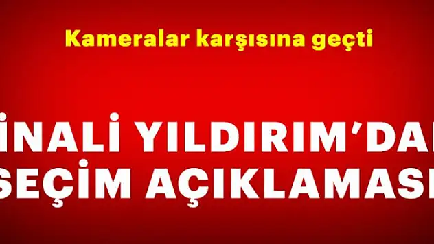 Binali Yıldırım açıklamalarda bulunuyor...