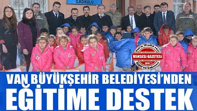 Van Büyükşehir Belediyesi'nden eğitime destek 