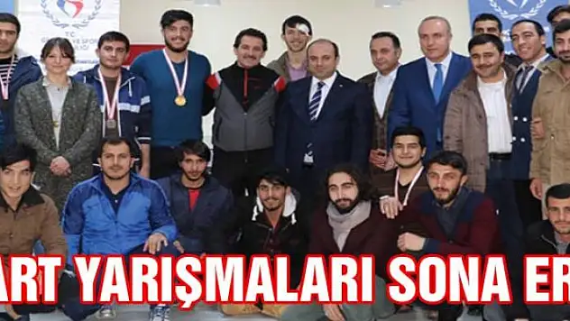 DART YARIŞMALARI SONA ERDİ