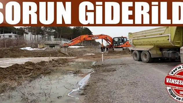 VASKİ arızayı kısa sürede giderdi