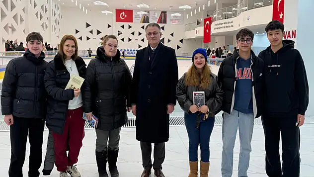 Vali Balcı Buz Pateni Salonu'nda incelemelerde bulundu