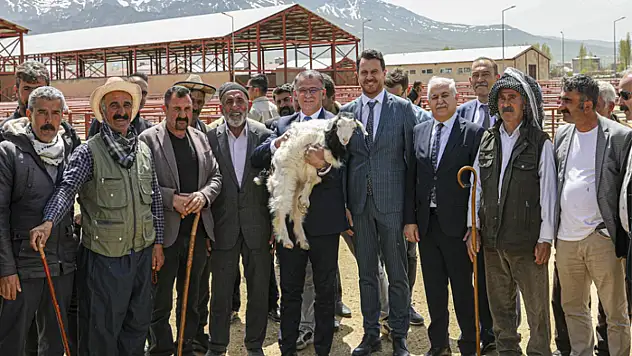 Vali Balcı'dan canlı hayvan pazarına ziyaret 