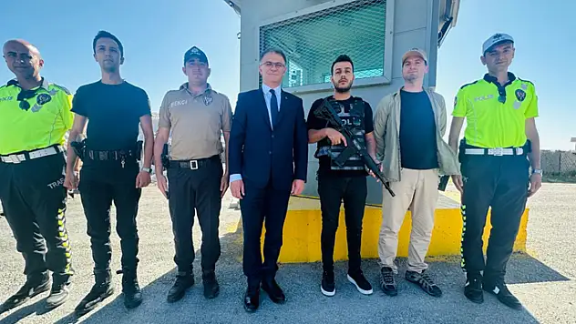 Vali Balcı'dan Erciş Yol Kontrol Noktası'na ziyaret