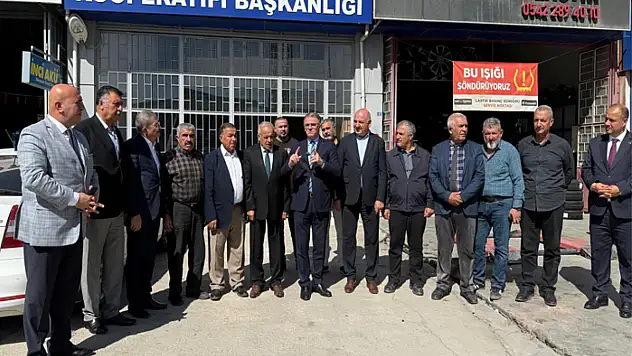 Vali Balcı'dan Oto Sanayi Sitesi'ne ziyaret