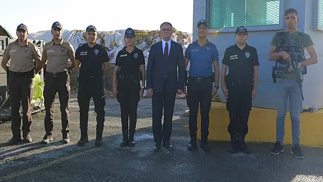 Vali Balcı'dan Polis Kontrol Noktası'na ziyaret