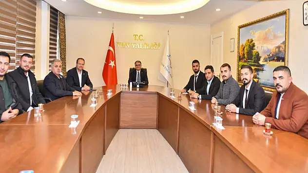 Vali Balcı, Memur-Sen temsilcilerini kabul etti