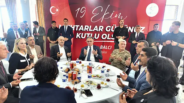 Vali Balcı muhtarlarla buluştu