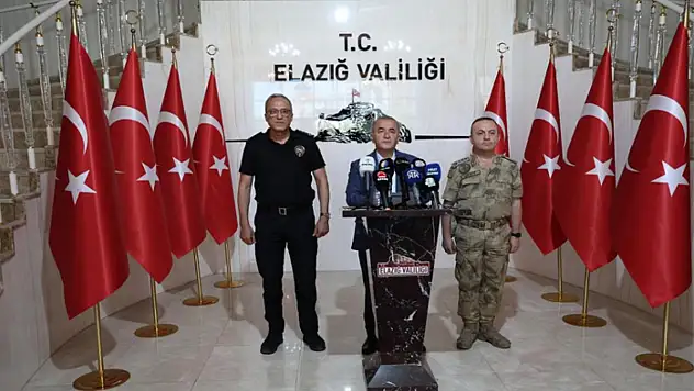 Vali Hatipoğlu: Elazığspor-Vanspor maçında 3 bin 66 personel görev alacak