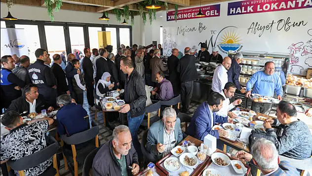 Van Büyükşehir Belediyesi Halk Lokantası açıldı