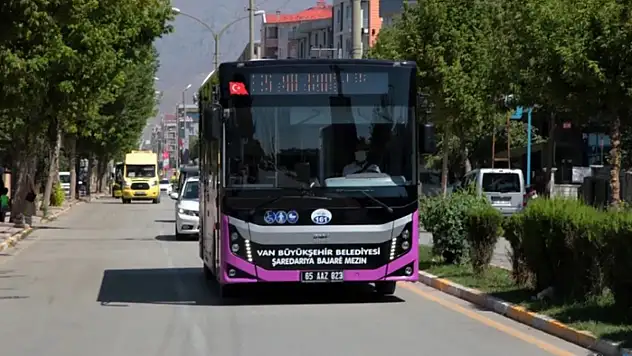 Van Büyükşehir Belediyesi'nden yeni otobüs güzergâhları
