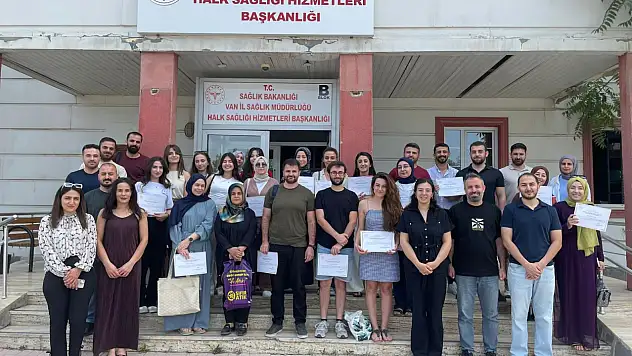 Van'da 6. NRP eğitimi tamamlandı