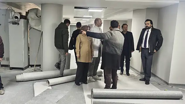 Van'da acil ve palyatif servisler yerinde incelendi