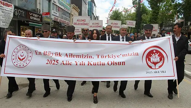 Van'da aile yılı yürüyüşü yapıldı