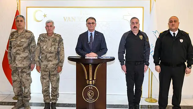 Van'da Asayiş ve Güvenlik Değerlendirme toplantısı yapıldı
