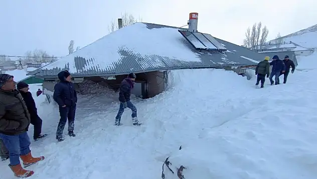 Van'da çığların düşme zamanı değişti