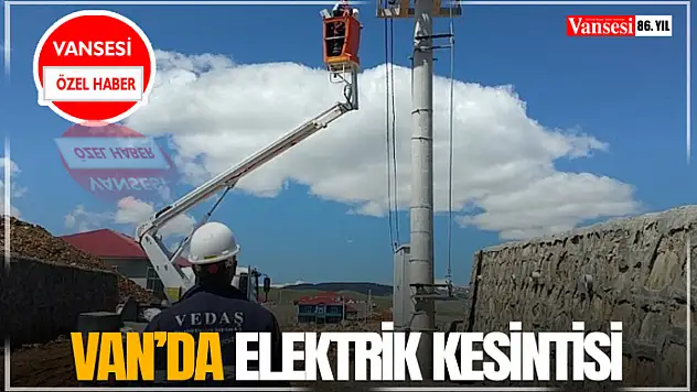 Van'da Elektrik Kesintisi