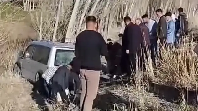 Van'da feci trafik kazası