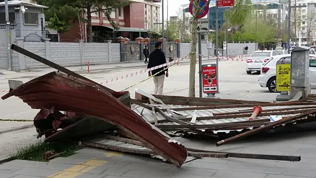 Van'da fırtına hayatı olumsuz etkiledi