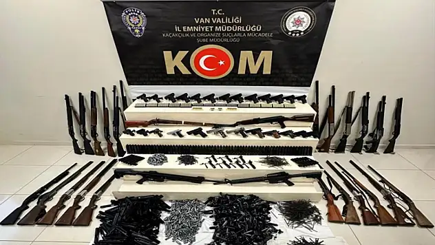 Van'da gümrük kaçakçılığı operasyonu