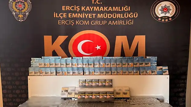 Van'da gümrük kaçakçılığı operasyonu