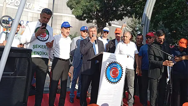 Van'da işçilerin zam eylemi sürüyor