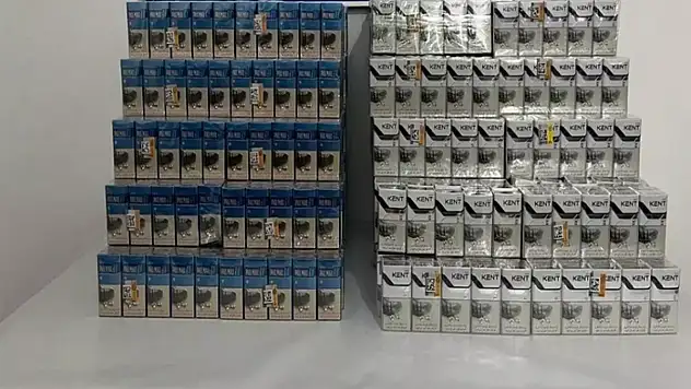 Van'da kaçak sigara ele geçirildi