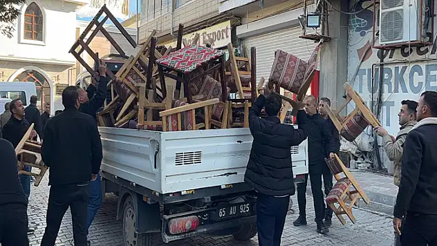 Van'da kaldırım işgaline geçit yok