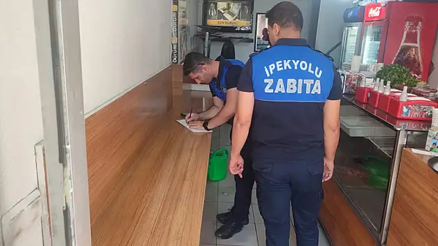 Van'da kaldırım ve yol işgaline ceza