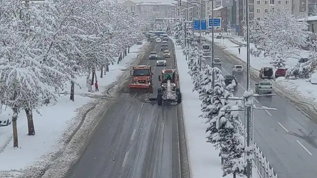 Van'da kar yağışı hayatı olumsuz etkiliyor