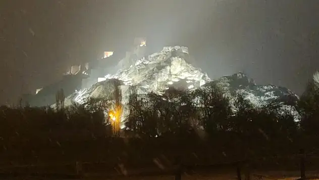 Van'da kar yağışı