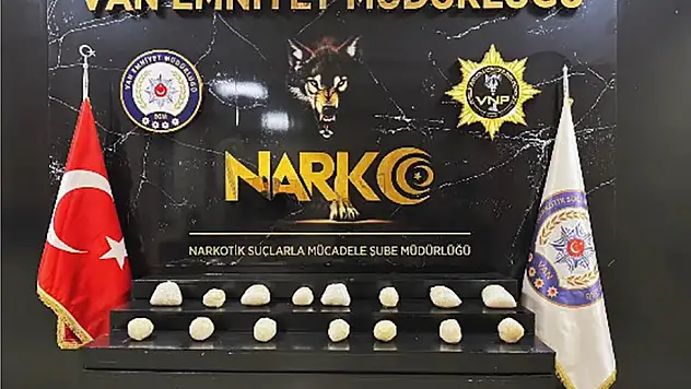 Van'da kilolarca uyuşturucu ele geçirildi