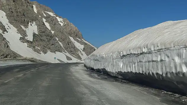 Van'da kış ve yaz mevsimi bir arada