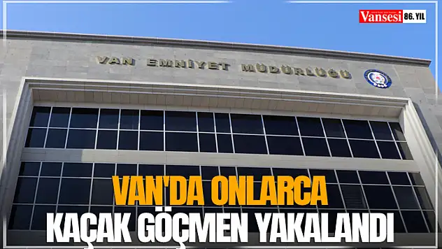 Van'da onlarca kaçak göçmen yakalandı