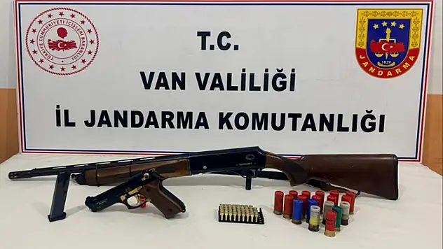 Van'da silah ele geçirildi