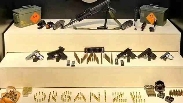 Van'da silah ve mühimmat ele geçirildi