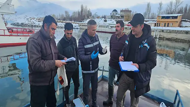 Van'da su ürünlerine sıkı denetim