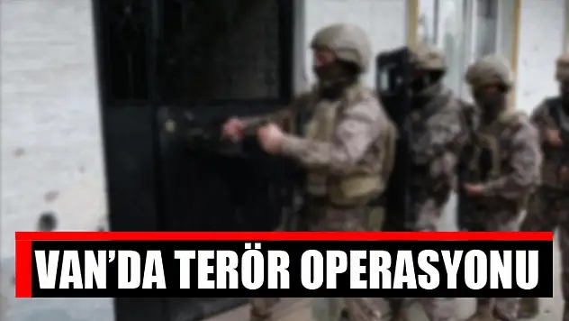 Van'da terör operasyonu