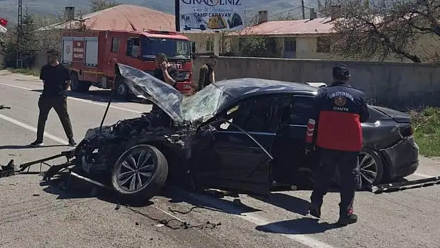 Van'da trafik kazası 1 yaralı