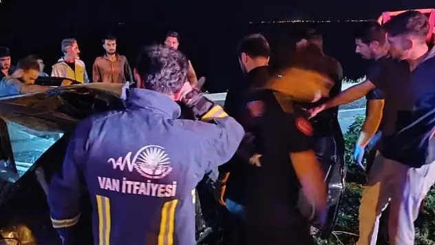 Van'da trafik kazası: 1 yaralı