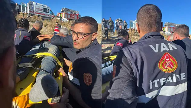 Van'da trafik kazası: 1 yaralı