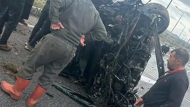 Van'da trafik kazası