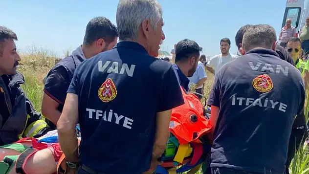 Van'da trafik kazası