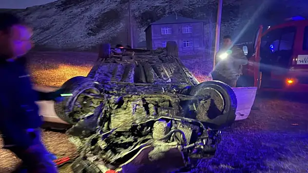 Van'da trafik kazası