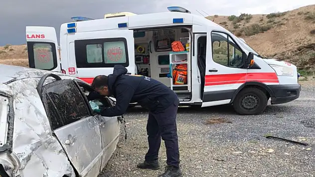 Van'da trafik kazası