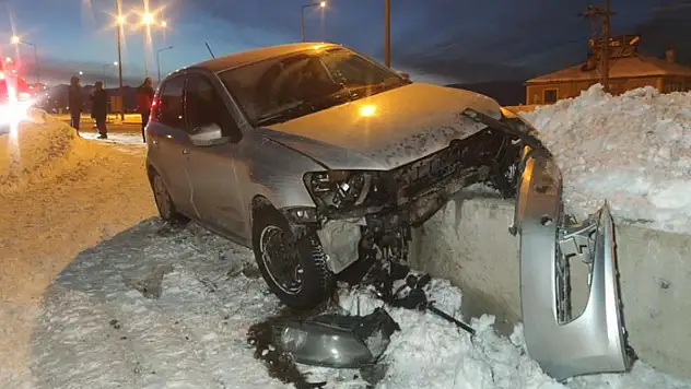 Van'da trafik kazası