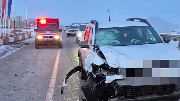 Van'da trafik kazası