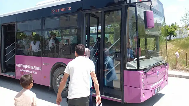Van'da ücretsiz ulaşıma yoğun ilgi